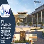 Sai University Admission Open For UG And PG Programs 2025